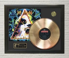 Def Leppard Hysteria Gold or Platinum Framed Record Display