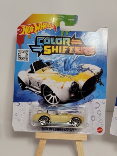 Hot Wheels Color Shifters Shelby Cobra 427 (Mattel/1:64/Gold/White) - Picture 1 of 1