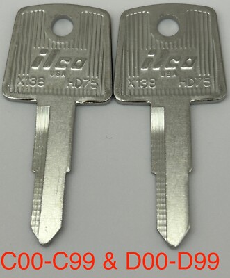 2 Key Blanks Honda CB900 CBR900 CM400T CRF50 CRF70 CRF100 CRF230 CR CRF 100 70 