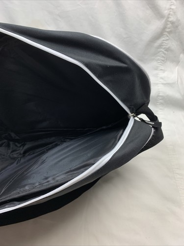 Athletico Tennisschlägertasche verstellbarer Schultergurt schwarz weiche Ausrüstungstasche - Bild 7 von 9
