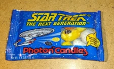 Star Trek Next Generation Photon Candies Unopened Pack/1992/New Age Services
