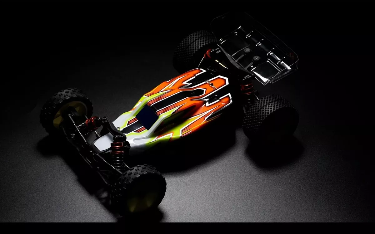 LC Racing BHC-1 1/14 2WD Buggy RTR Brushed BHC1 BHC 1 BLACK Accent
