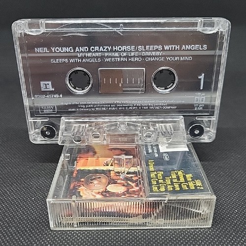 Neil Young and Crazy Horse - Sleeps With Angels: Tape Cassette 9362457494 - Picture 3 of 5