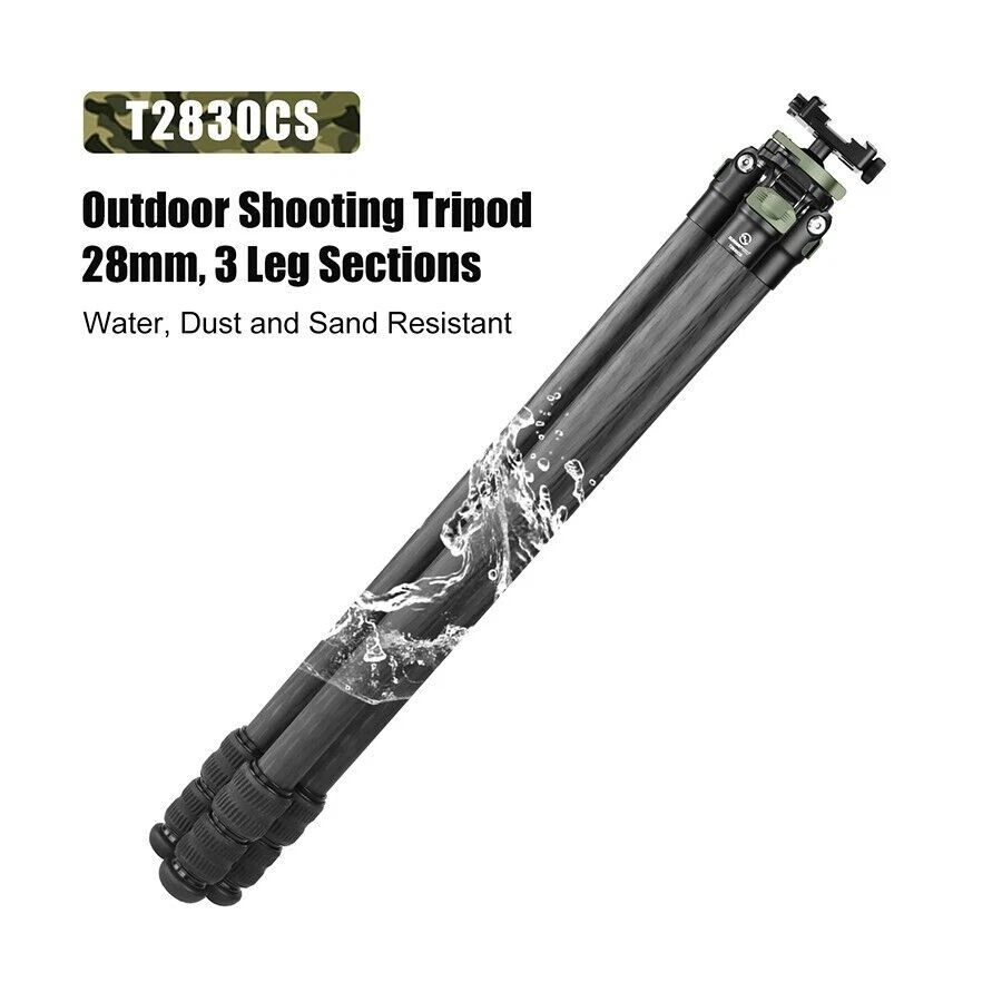 Sunwayfoto Carbon Fiber Tripod Hunting Inverted Ball Head，Arca-Swiss Picatinny - Image 2 of 4