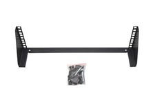 3U 19" Vertical Wall Mount Server Rack IT Bracket Space Saver w/Hardware Black