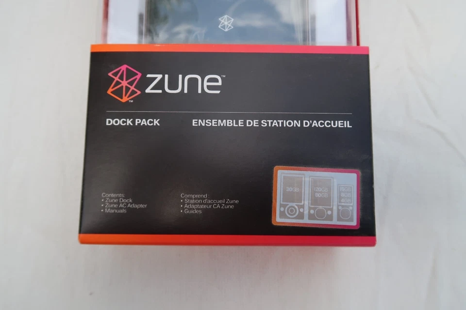 Cargador de sincronización adaptador de CA Microsoft Zune Home Dock Pack nuevo #265 Foto 2 de 4