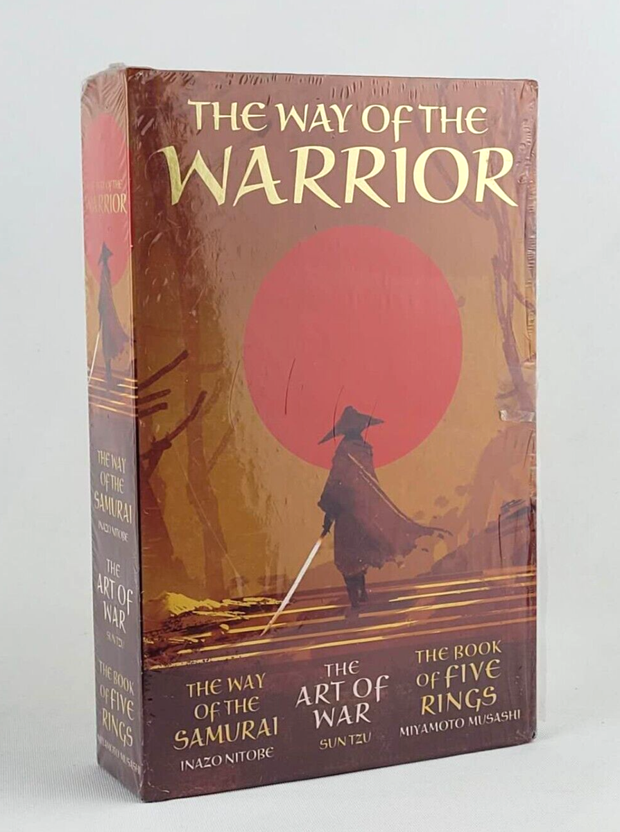 THE ART OF WAR, BOOK OF FIVE RINGS, WAY OF SAMURAI Set of 3 PKs