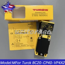 New TURCK BC20-CP40-VP4X2 20MM PNP Terminal Capacitive Proximity Sensors