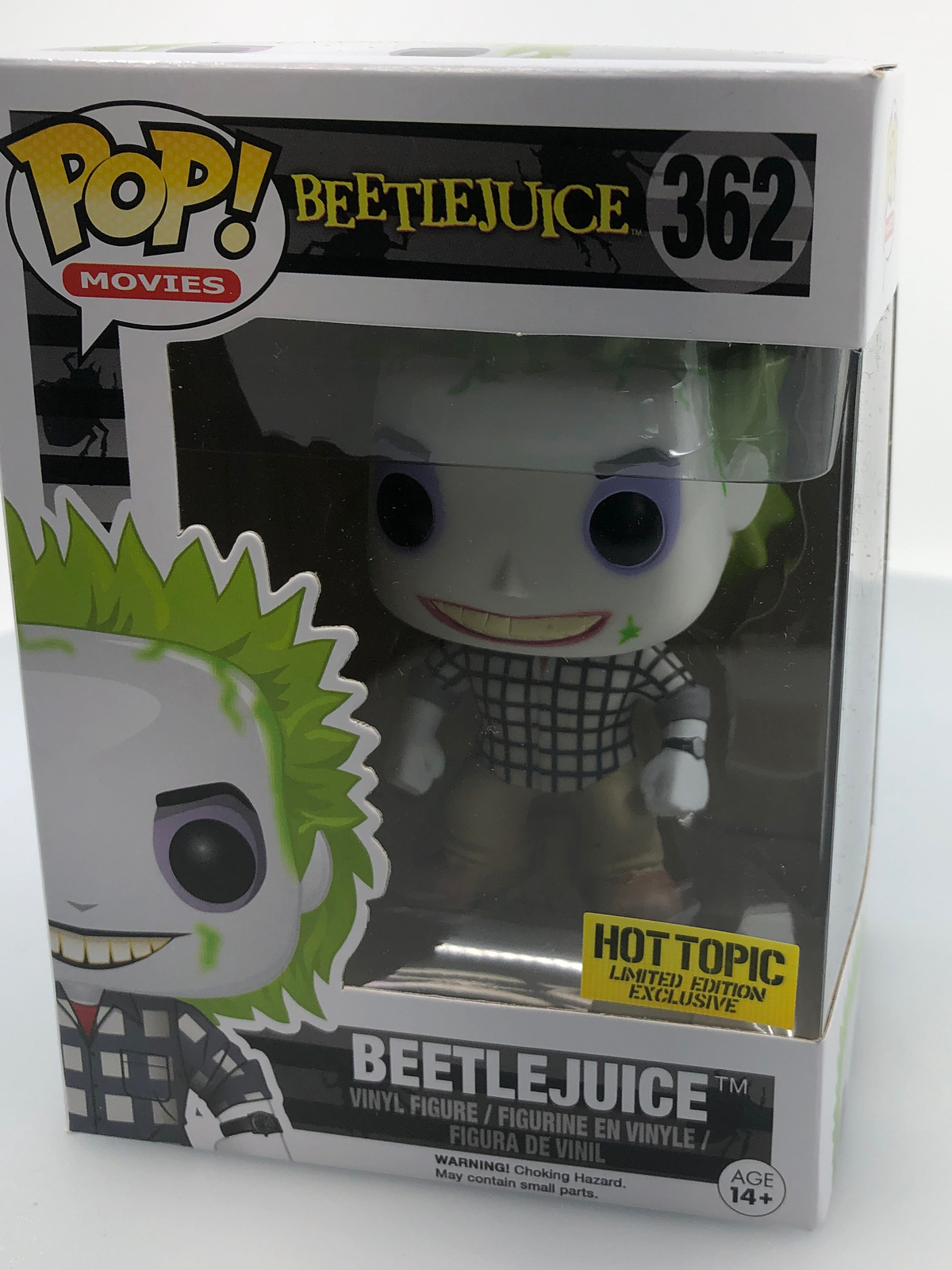Funko Pop! Movies Beetlejuice #362 Vinyl Figure Damaged Box See Pics