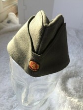 ORIGINAL ALTES 1968 OFFIZIERSKÄPPI NVA / GRENZTRUPPEN DER DDR GRÖSSE 56 
