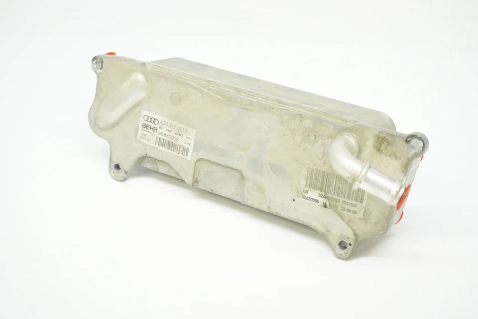 2013-2018 Audi S6 S7 Transmission Fluid Cooler 4G0317021T - Image 2 of 3