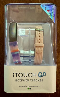 iTOUCH GO Smartwatch ACTIVITY TRACKER Pedometer HEART RATE Blood Oxygen MONITOR
