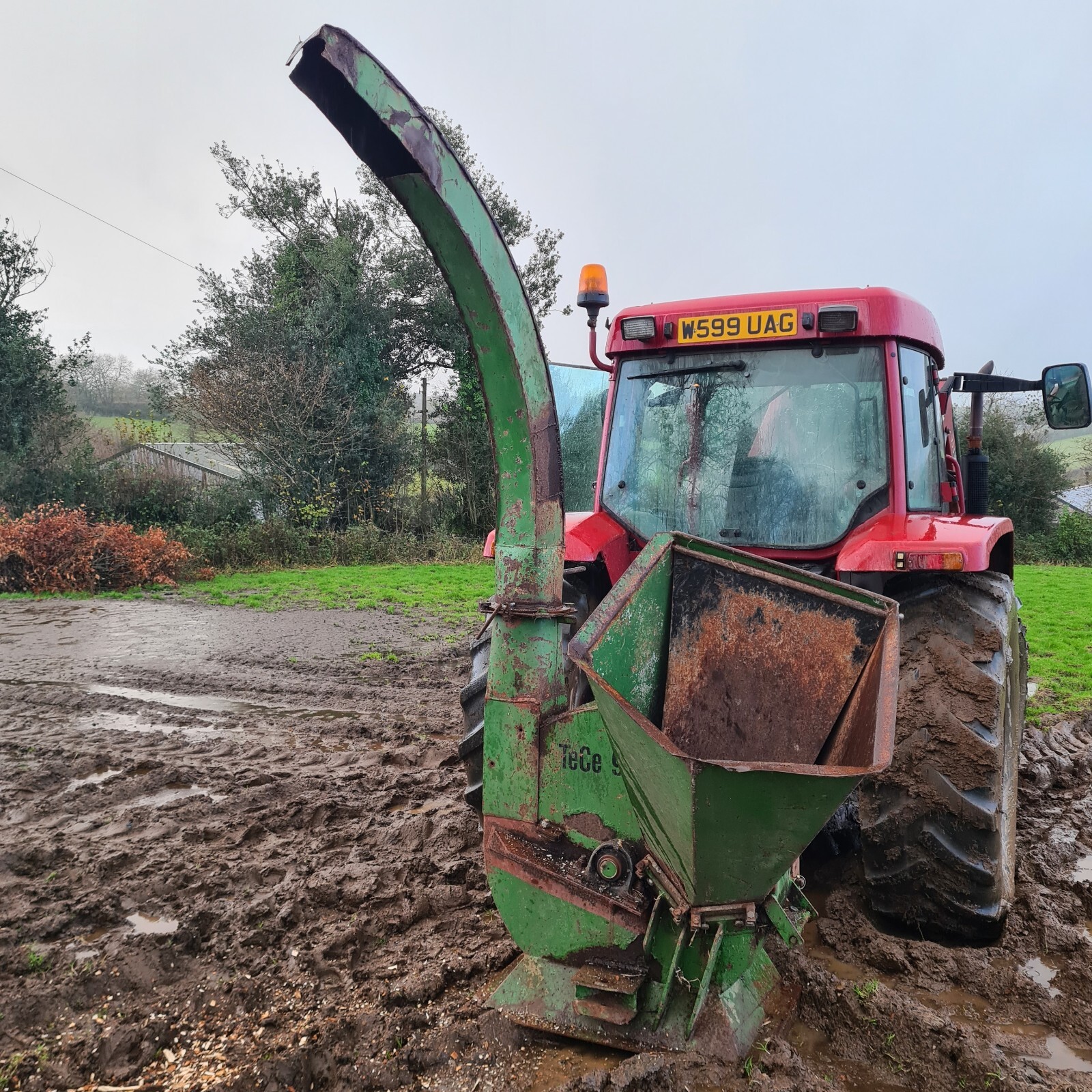 Finwalan TeCe 960 PTO Wood Chipper eBay