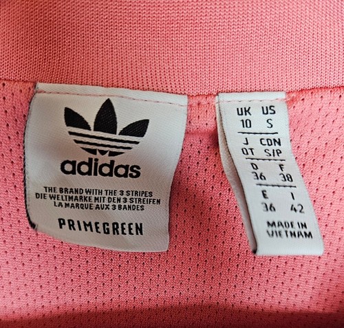 Adidas Giacca da Pista Donna Rosa 3D Trifoglio Fullzip Taglia S - Foto 5 di 6