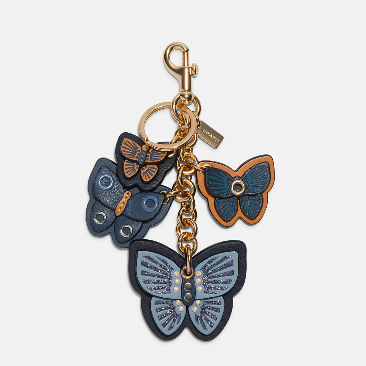 小物 Coach Wildflower cluster bag charm COACH® Outlet | Wildflower Bag Charm