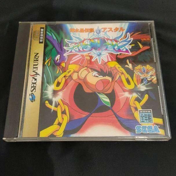 Astal Sur Sega Saturn - Version NTSC-J Japon, Bon état