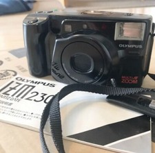 OLYMPUS IZM230 Quartz Date AF Black 35mm Point Shoot Film Camera Japan