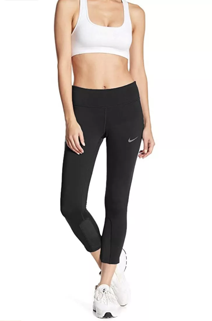 Nike Women's Power Epic Crop Leggings - 938602-010 - Black - Small