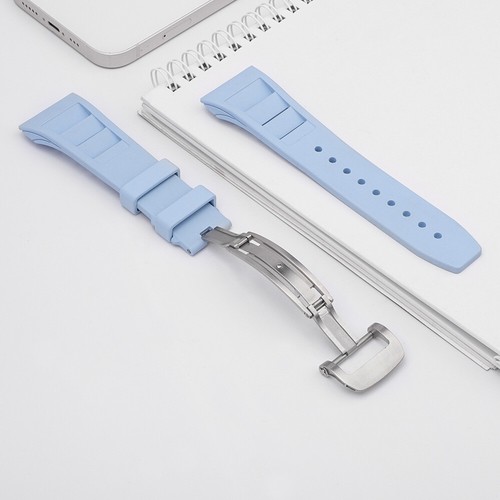 For Apple Watch Ultra 49mm SE/764 Mod Kit Transparent Case Fluoroelastomer Band - Picture 37 of 65