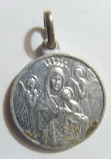 1985 scarce collector item catholic Cardinal Roger Mahony religious pendant 1772