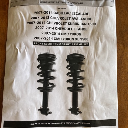 Chevy Tahoe 07-14 Shock Absorber Unity Front Driver or Passenger Side - Picture 10 of 10