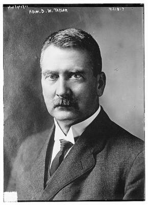 Rear Admiral David Watson Taylor Usn A Naval Architect Engineer Old Photo