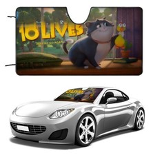 10 Lives Car Windshield Sun Shade for SUV Car Truck Front Window