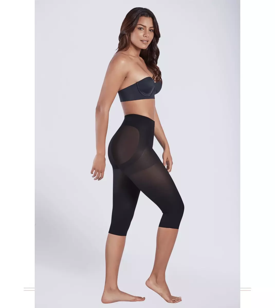 THERMAL BUTT LIFT CAPRI LEGGINGS WOMEN SLIM CONTROL AND SHAPER