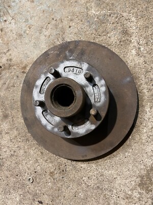 1969 charger front 4-piston disc brake one piece hub and rotor b-body READ ALL