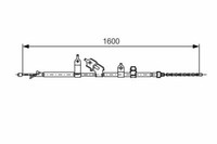 Seilzug, Feststellbremse Rechts FüR Daihatsu Toyota Bosch 1987477090