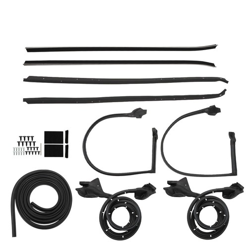 Tira de presión exterior de ventana + sello para Pontiac Firebird/Chevrolet Camaro 1970-1981 - Imagen 3 de 16