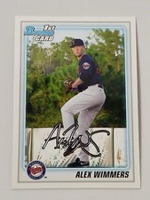 Alex Wimmers Minnesota Twins 2010 Bowman Rookie Card #BDPP88