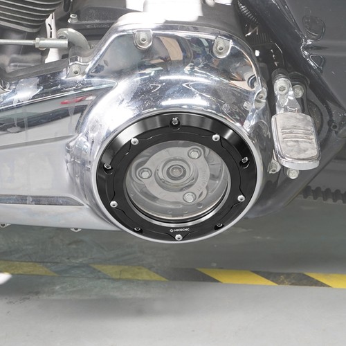 Transparent Clutch Derby Cover For Harley Road Glide Ultra FLTRU Special FLTRXS - Picture 9 of 15