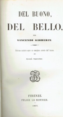 für Vincenzo Gi..DEL BUONO, DEL BELLO