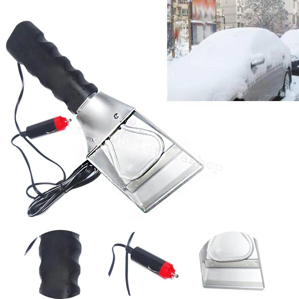 Heated on sale snow shovel