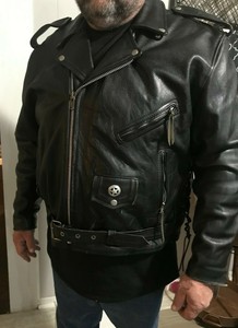 bikers leather stuff jacket