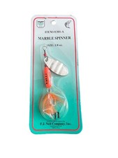 Dolphin Marble Spinner Sz. 1/8 oz on Original Backing #1301-A  NOS Fishing Lure