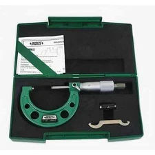 INSIZE 3203-2A Outside Micrometer, 1-2" Ratchet Thimble BRAND NEW IN CASE!!!
