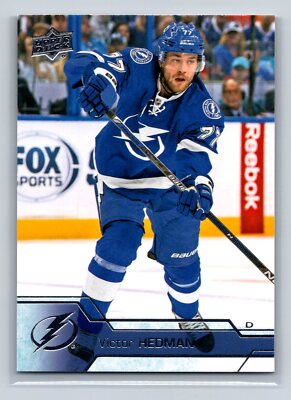2016 Upper Deck Victor Hedman #168 Tampa Bay Lightning