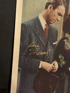 JAMES STEWART THE JACKPOT COLORFUL VINTAGE 1950 SIGNED AUTOGRAPH LOBBY CARD - Picture 5 of 5
