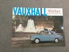 Vauxhall  Victor Saloon, Super, De Luxe, Estate brochure 1963 in VGC BI 8