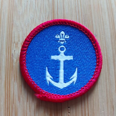 UK Scouting eingestellte Aktivität Abzeichen nautische Fähigkeiten