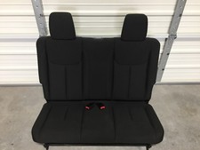 2007-2018 Jeep Wrangler Jk Rear Seat Black Cloth Two Door