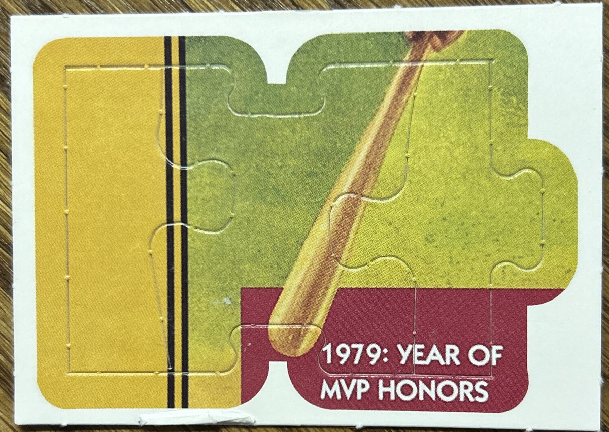 1979 Willie Stargell Year Of MVP Honors Diamond King Puzzle