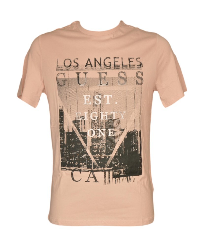 Футболка SG uomo GUESS manica corta girocollo con stampa puro cotone articolo X4V 14690₽