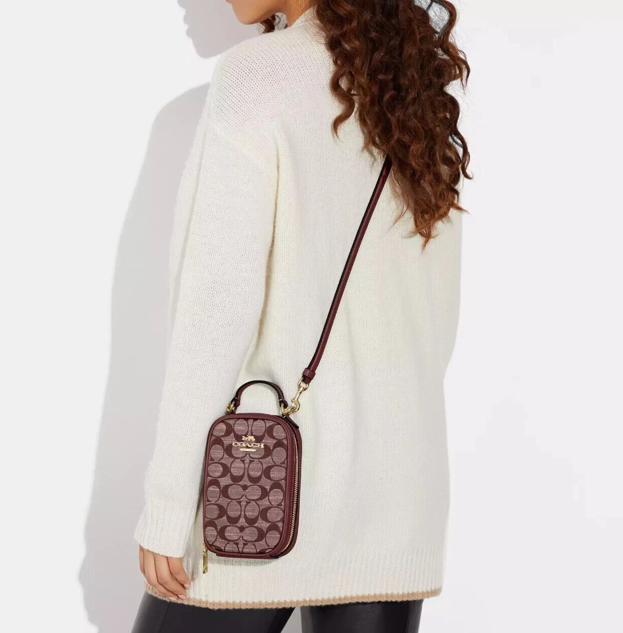 Borsa a tracolla Coach Eva Phone