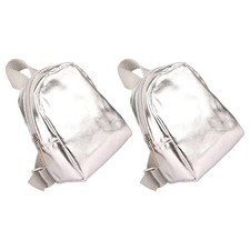 2 Pcs Mini Backpack for Dolls Accessories Dollhouse Scenery Props