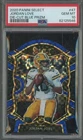 2020 Panini Select JORDAN LOVE #47 RC Rookie Blue Die Cut Prizm PSA 10 BH3