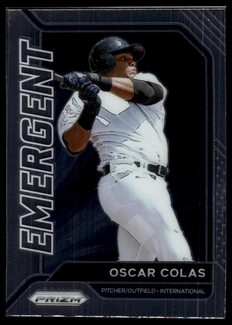 2021 Panini Prizm #EM4 Oscar Colas Emergent