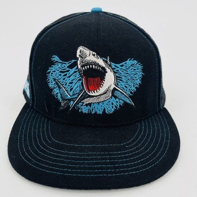 Grassroots Hat Cap Snapback Mens Great White Shark Attack GRC Limited Edition
